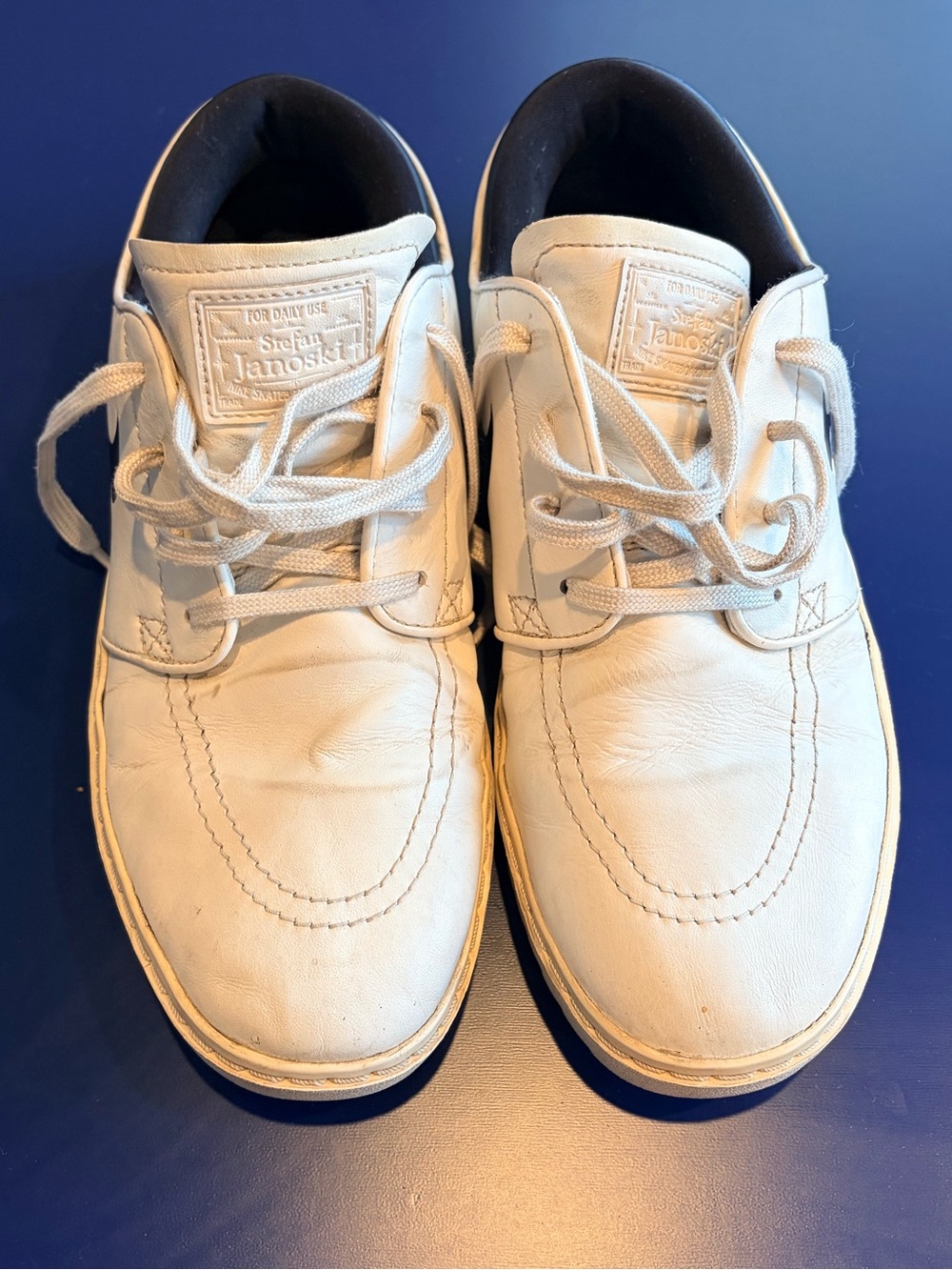Men’s Nike Janoski Golf White Low-Top Lace-Up Athletic Shoes
